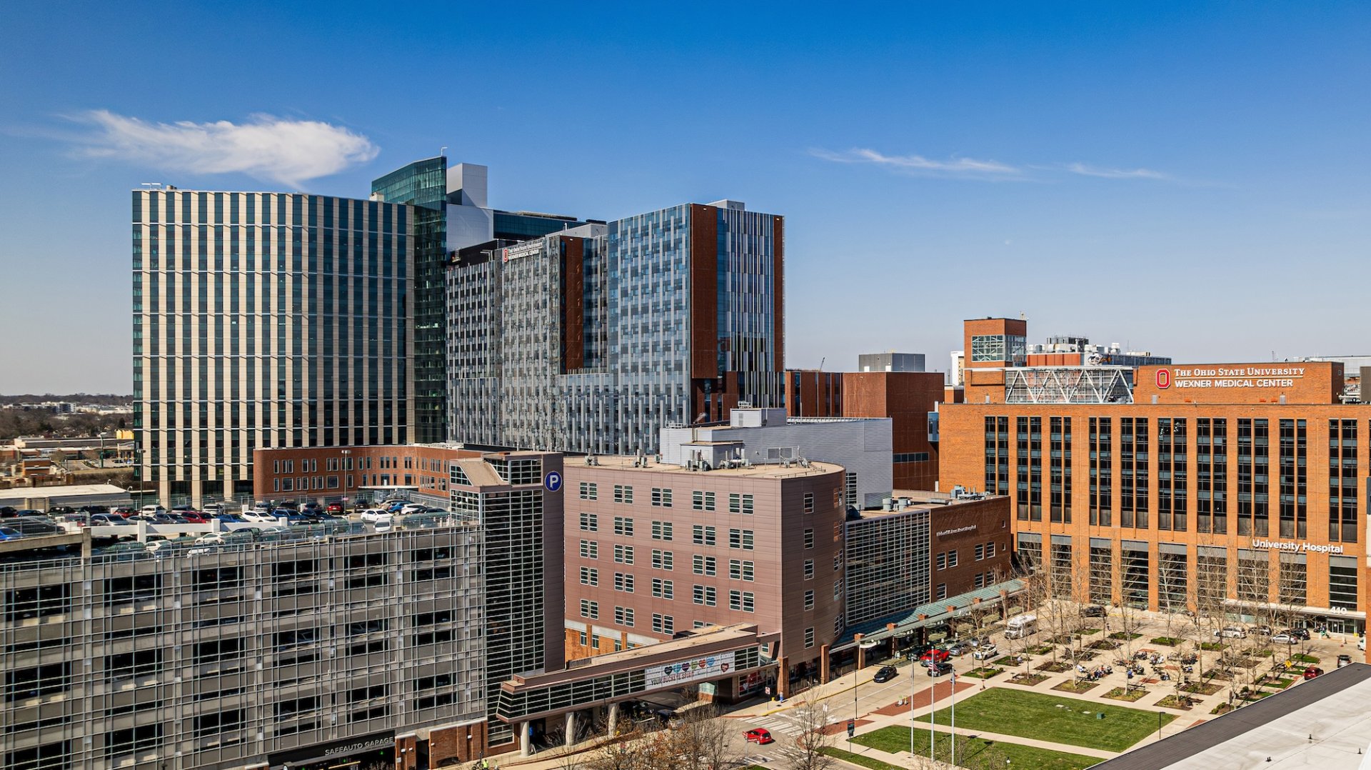 OSU Wexner Medical Center exterior building photo